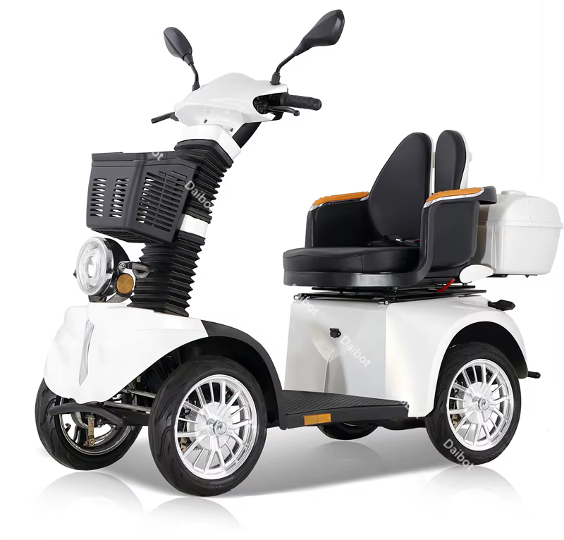 Stock ue Scooter de mobilité pliant électrique 4 roues Scooter électrique pour adultes puissance 100