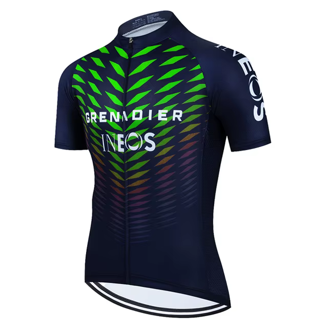 2025 INEOS Maillot de cyclisme hommes vtt haut de vélo en plein air vélo vêtements de cyclisme été à