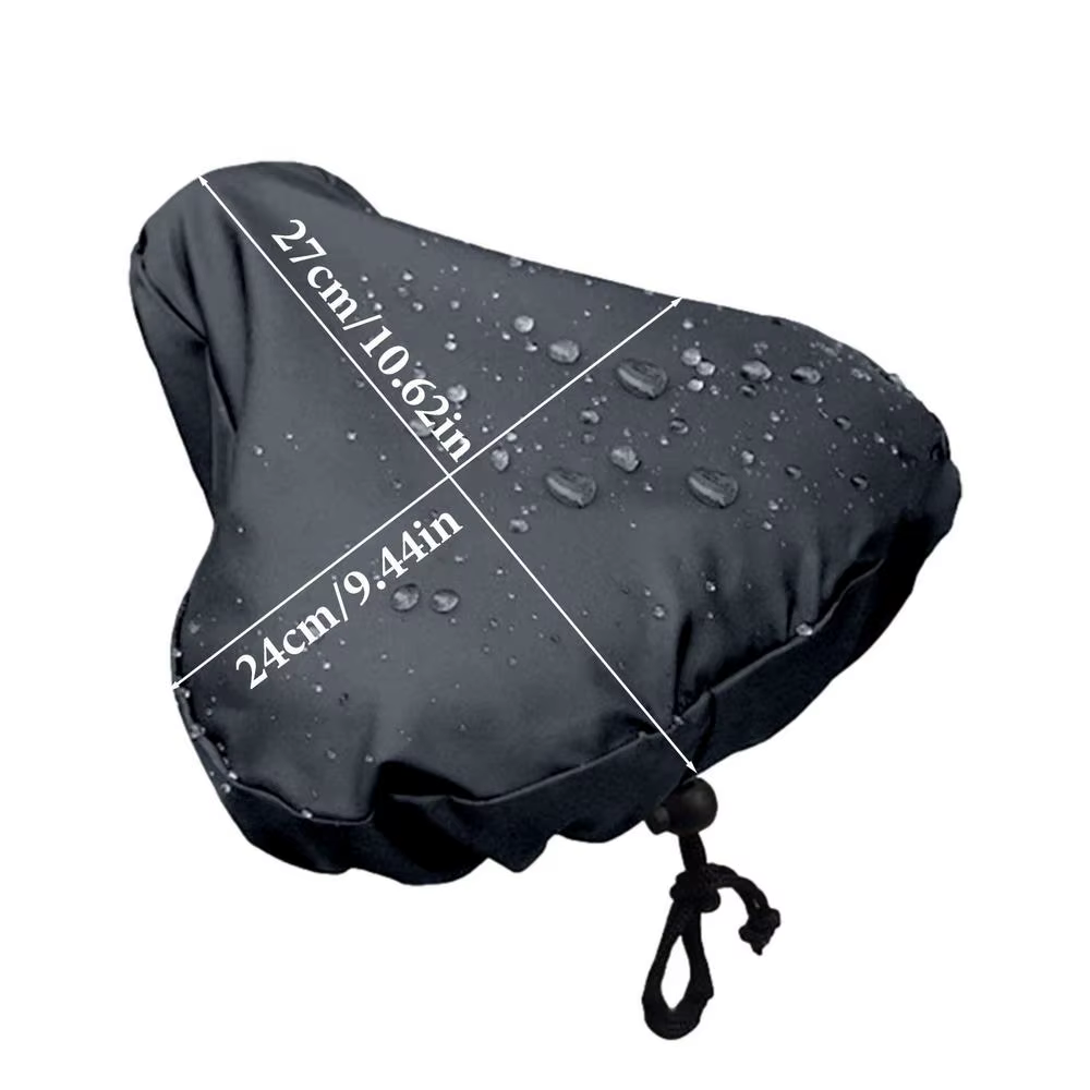 Housse de siège de selle de vélo, housse de pluie en tissu Oxford, protection de coussin anti-poussi