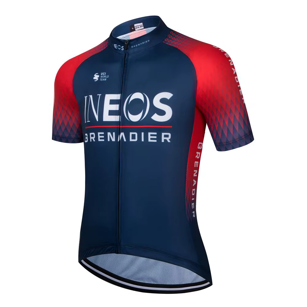 2025 INEOS Maillot de cyclisme hommes vtt haut de vélo en plein air vélo vêtements de cyclisme été à