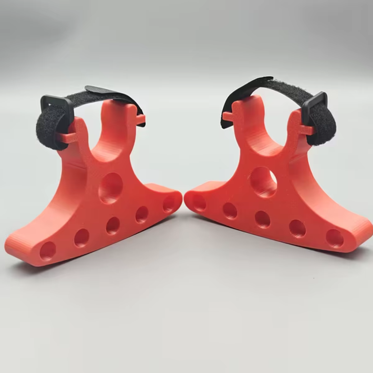 Support de réparation de vélo robuste, lot de 2, avec base antidérapante, support de guidon réglable