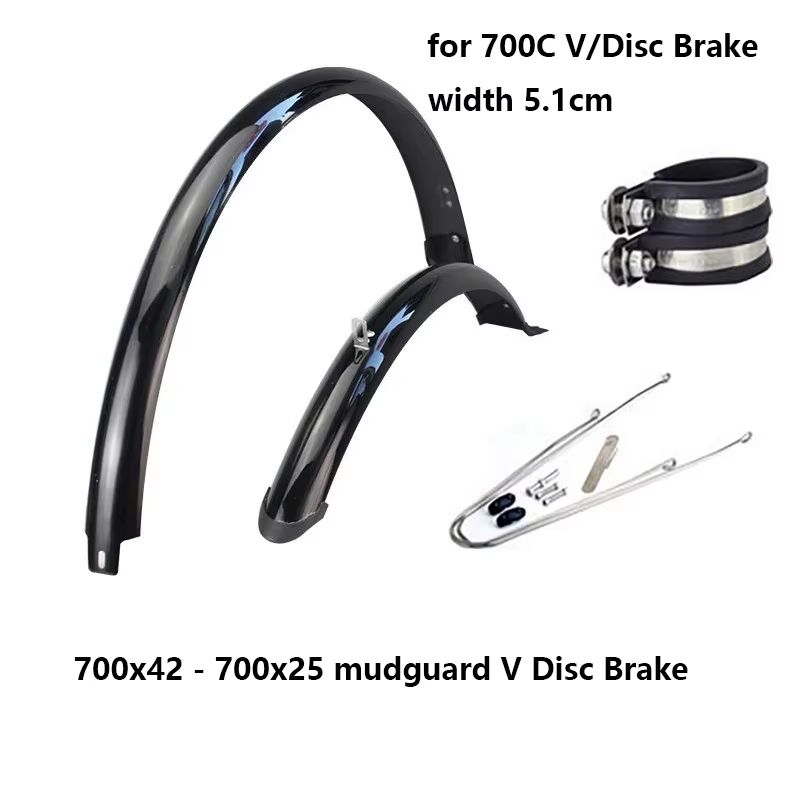 Garde-boue de vélo en boîte 24 26 700C 27.5 29 pouces, pour vtt, vélo de route, garde-boue avant et 