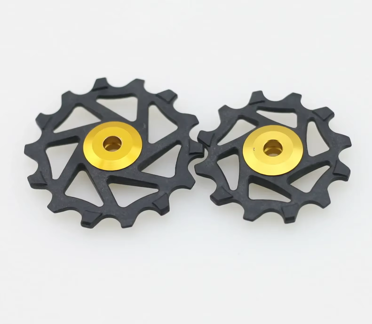 Dérailleur arrière de vélo à roulement en céramique, roue Jockey, poulie large étroite 12T + 14T pou