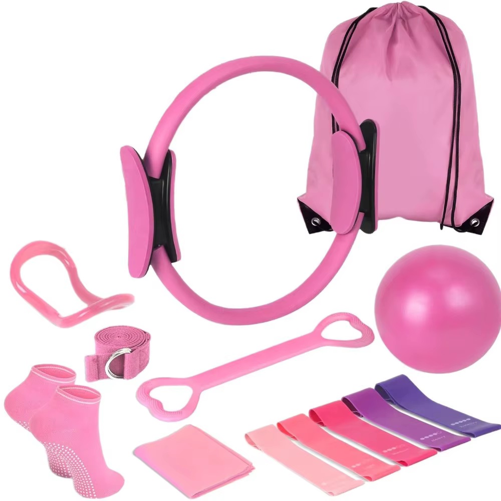 Ensemble de balles de Pilates portables 13 pièces/ensemble, Kit d'équipement professionnel de mise e
