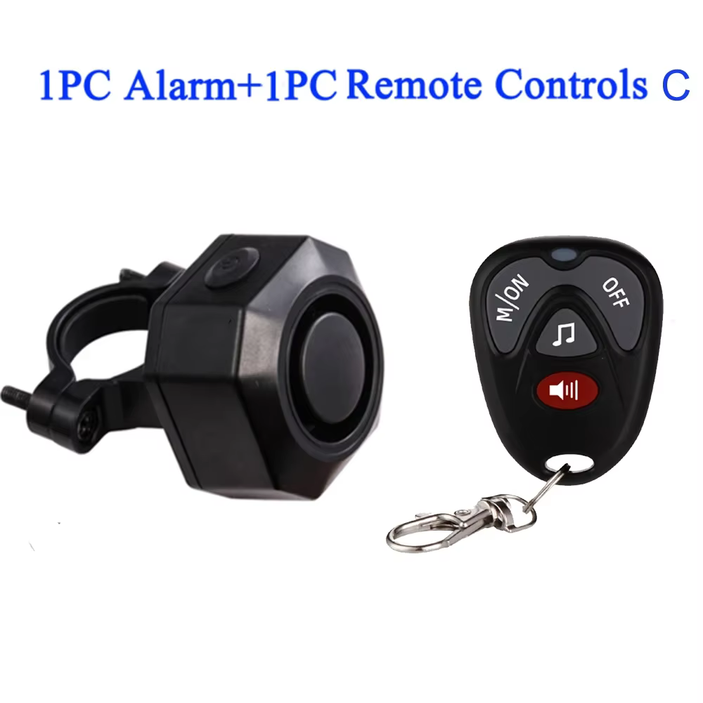 Alarme de vélo sans fil, étanche, pour motos, scooters, vélos, antivol, protection de sécurité, alar