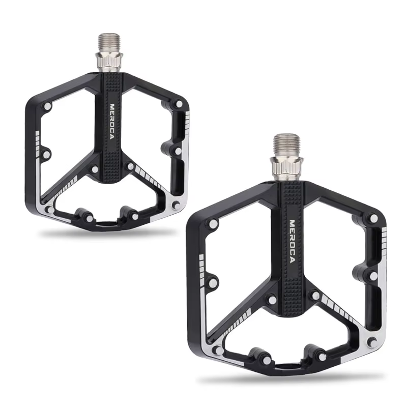 Pédales de vélo Scellé DU Roulement Antidérapant Pédale Montagne Vélo De Route En Alliage Plate-Form