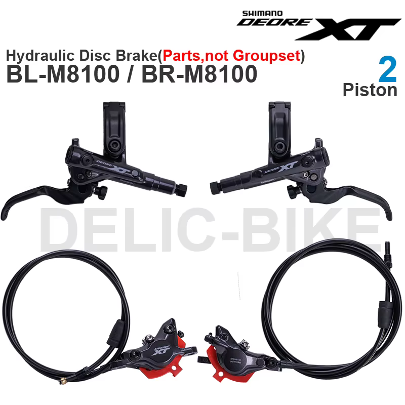 WinterMANO DEORE XT M8100 Frein à Disque Hydraulique BL-M8100 Levier De Frein BR-M8100 Pièces D'étri