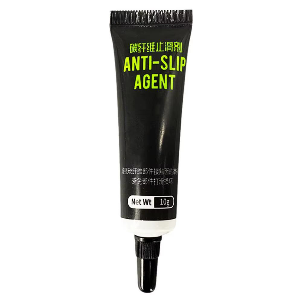 Agent antidérapant en fibre de carbone pour guidons de vélo, potences de selle, graisse antidérapant