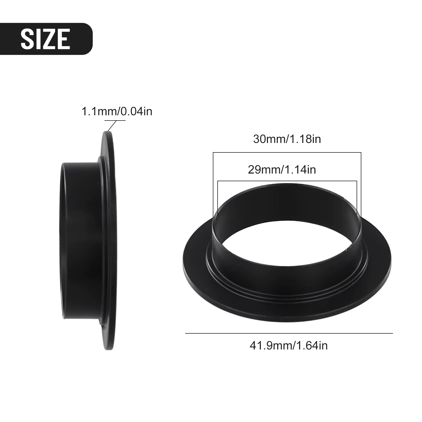 Adaptateur de support de pédalier de vélo, 1 pièce, patch de couverture latérale de vélo pour DUB BS