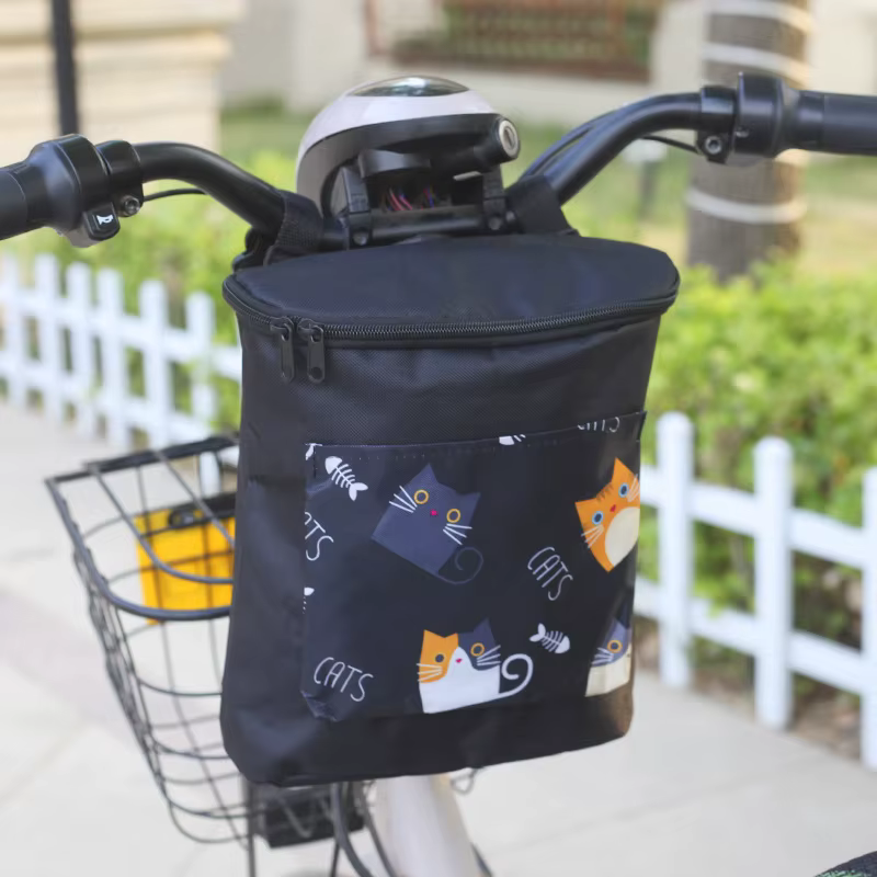 Sac de rangement multifonctionnel pour vélo de montagne électrique, anti-poussière et résistant à l'