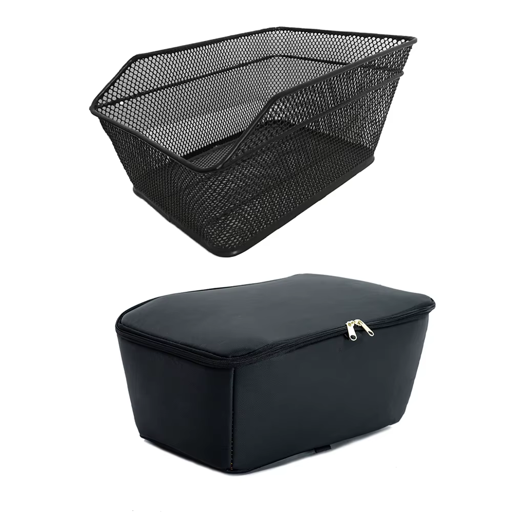 Panier de vélo arrière panier de chargement de vélo panier de vélo grande capacité résistant à l'eau