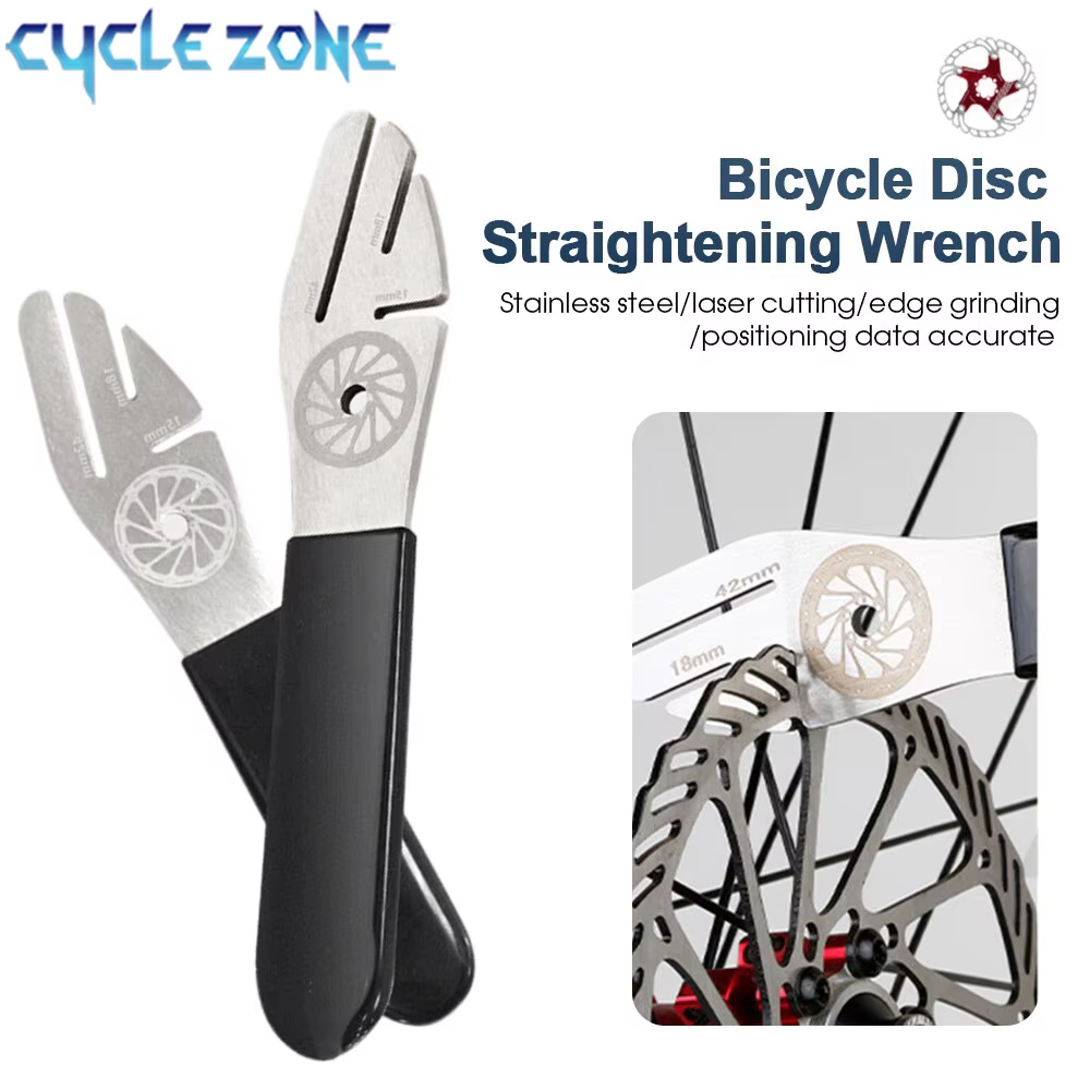 Outil de vélo, alignement du Rotor de frein à disque, outils de réglage, clé de Correction d'aplatis