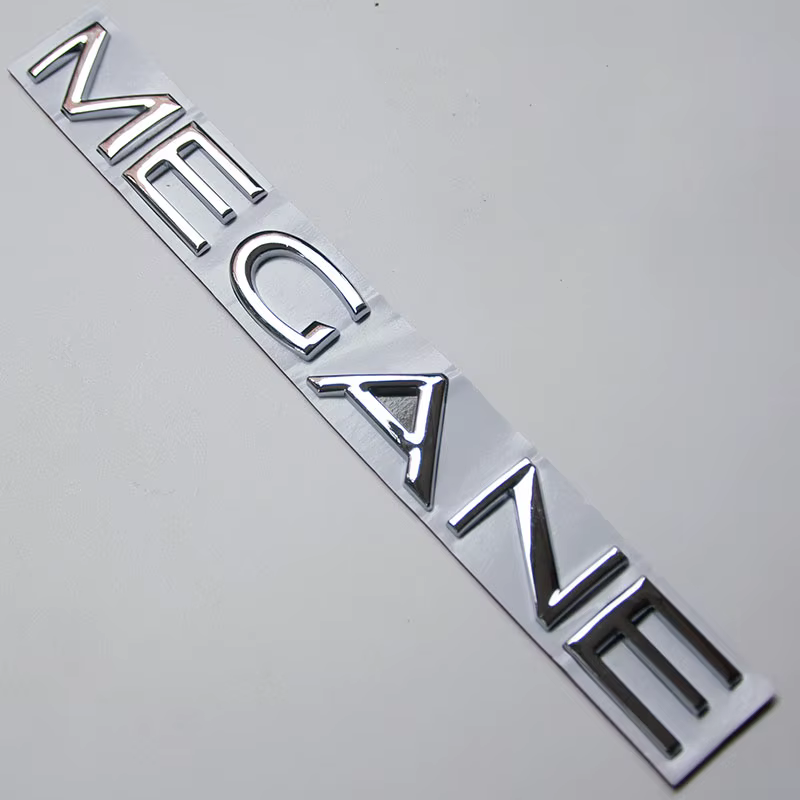 Autocollants de coffre avec lettres MEGANE, pour Renault MEGANE 1 2 3 4 MK1 MK2 MK3 MK4 RS, accessoi
