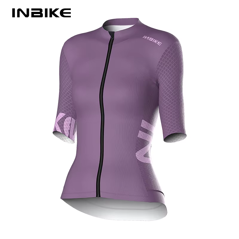 INBIKE été femmes à manches courtes maillot de cyclisme séchage rapide vtt haut vélo chemises d'équi