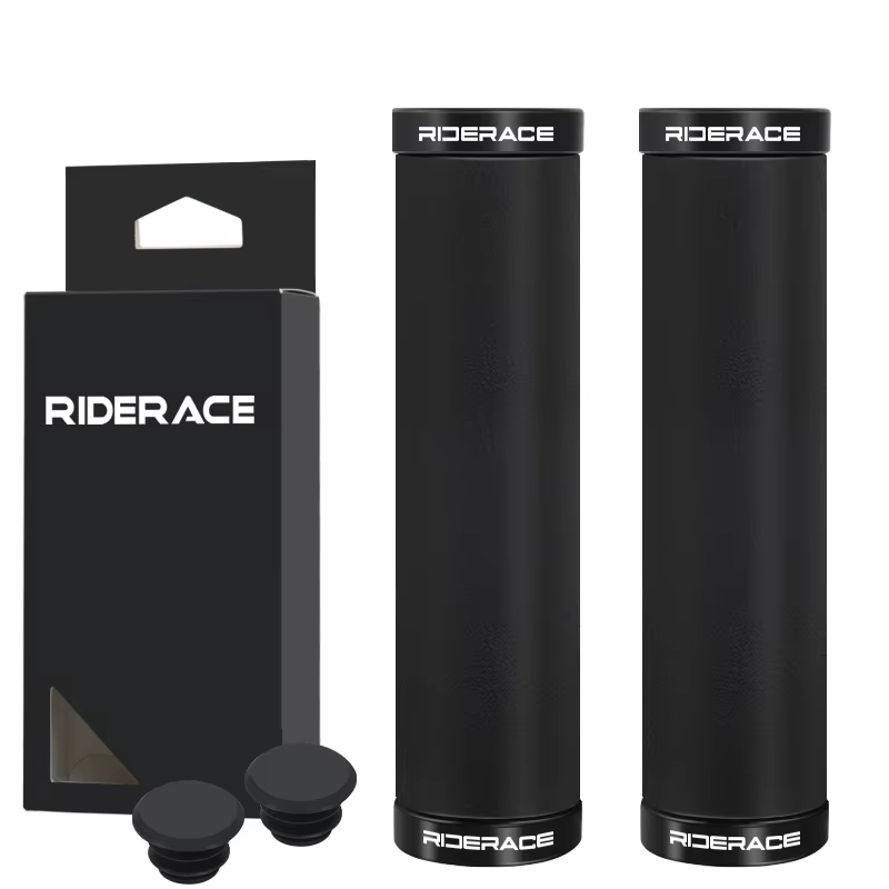 Poignées de vélo manchettes vtt housse de guidon de VTT en caoutchouc ergonomique confortable doux a