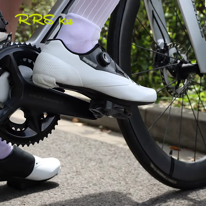 Rrskit Road Bicycle Time Taquet de verrouillage à pédale autobloquante 0 ° Compatible avec le vélo