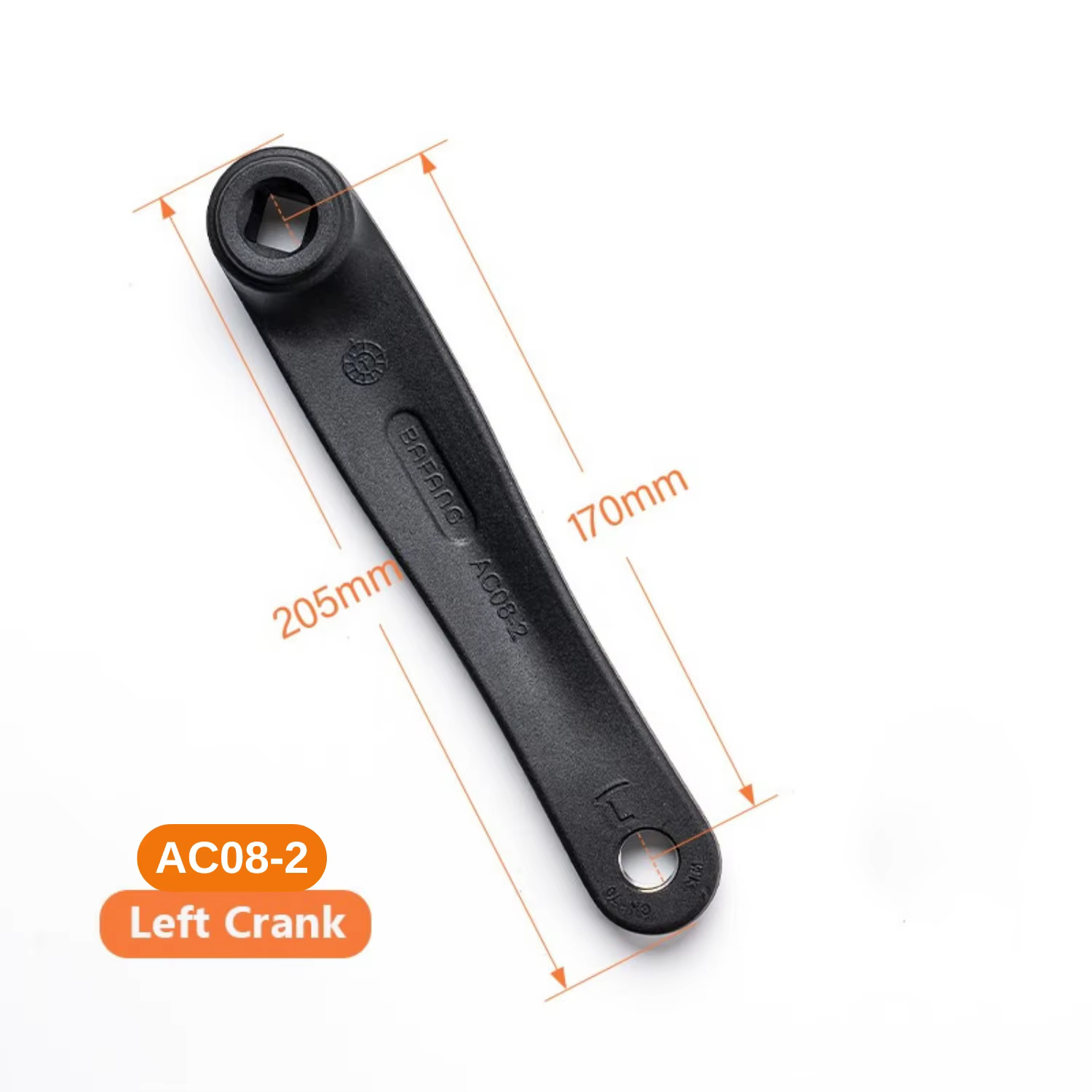 BAFANG-Bras de manivelle pour vélo électrique BBS BBSHD, kit de conversion de moteur à entraînement 