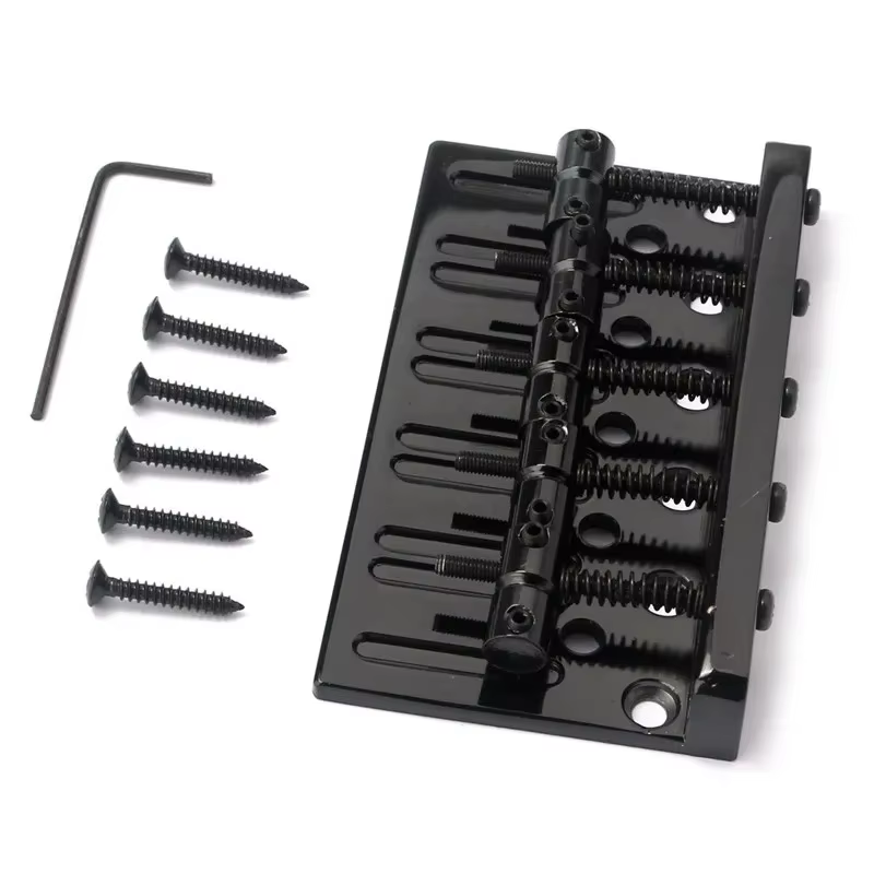 Un ensemble de 5 cordes noires pour basse électrique, accessoires de guitare, pièces d'instruments d