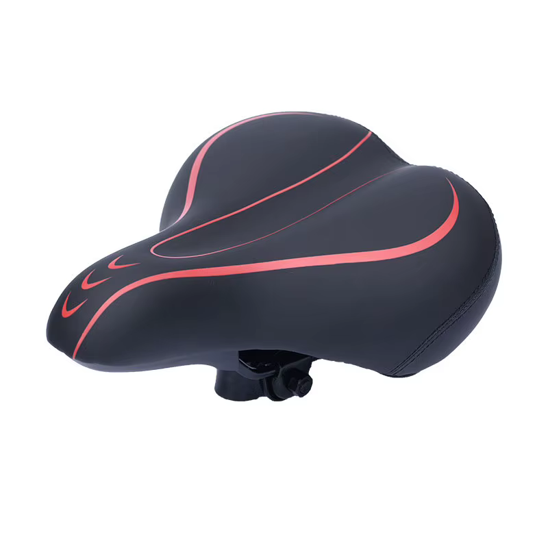 Coussin de selle de vélo large et confortable - Selle de vélo en mousse à mémoire de forme gel épais