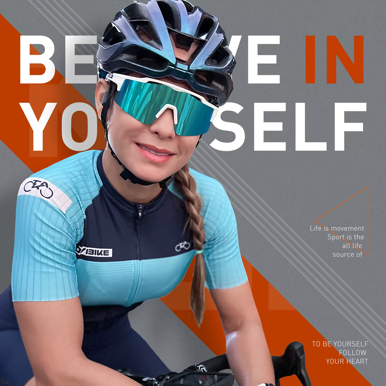 Lunettes de cyclisme polarisées pour vtt, lunettes de soleil de sport, de course, pour hommes et fem