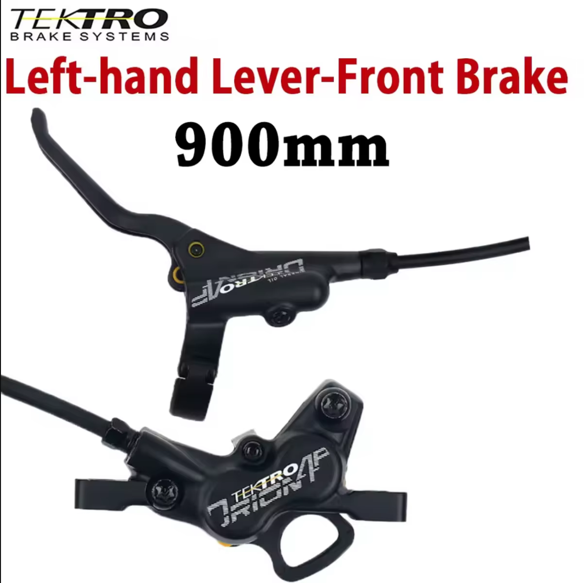 Tektro HD-M745 VTT frein à disque hydraulique 4 pistons câble interne quatre pistons 1900mm vtt frei