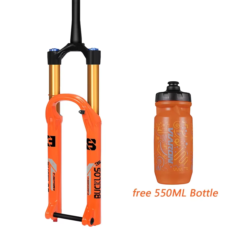 BUCKKub-Fourche de vélo à suspension pneumatique, fourches de vélo de montagne, fourche de vélo élec