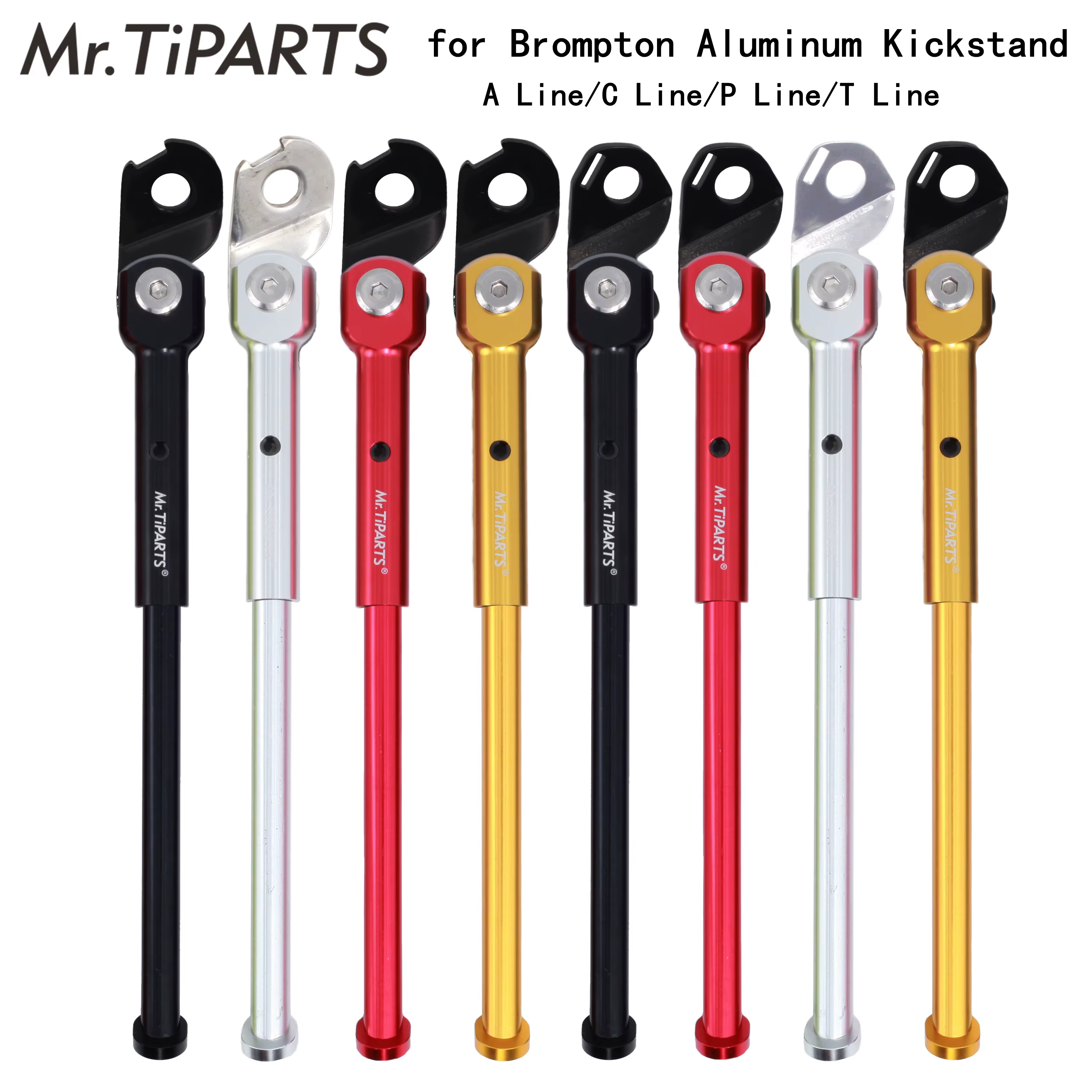 Mr.Tiparts-Support de 16 pouces en alliage d'aluminium, pour Bromsilice Bike C Line A Line