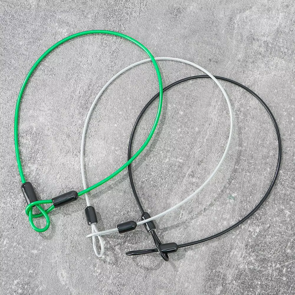 Câble de sécurité antivol en acier pour vélo de route et VTT, accessoire de cyclisme, 0.5/1/2 mètres