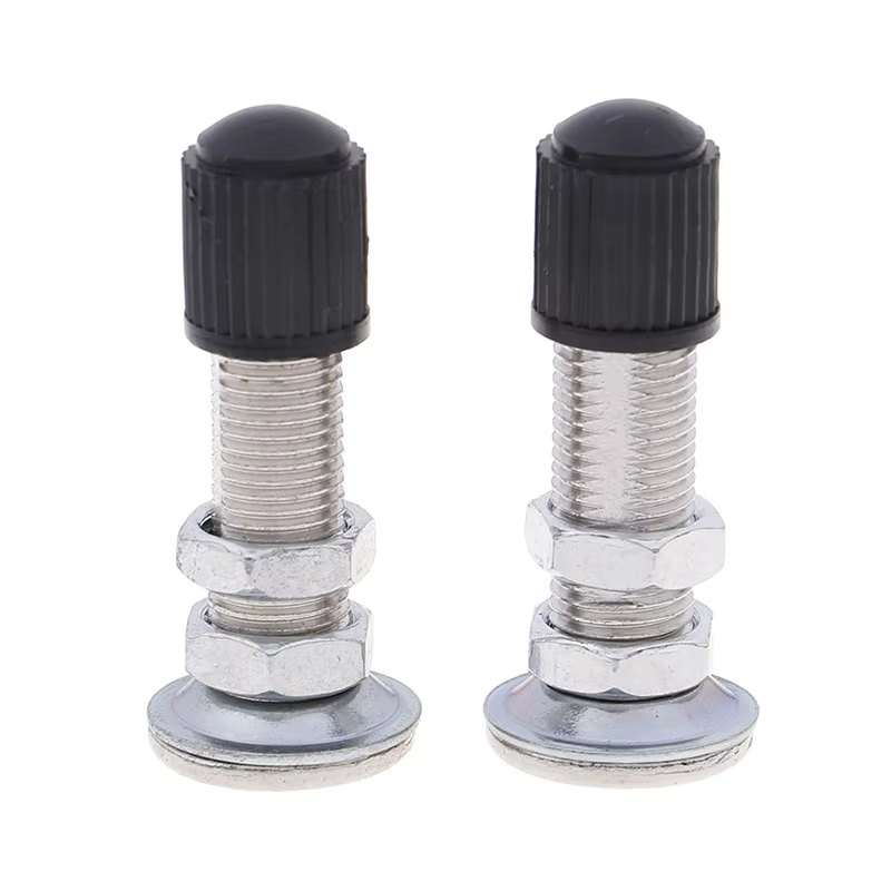 Valve de vélo ultralégère en alliage de Zinc, 2 pièces/ensemble 38mm, Valve Schrader pour vtt, vélo
