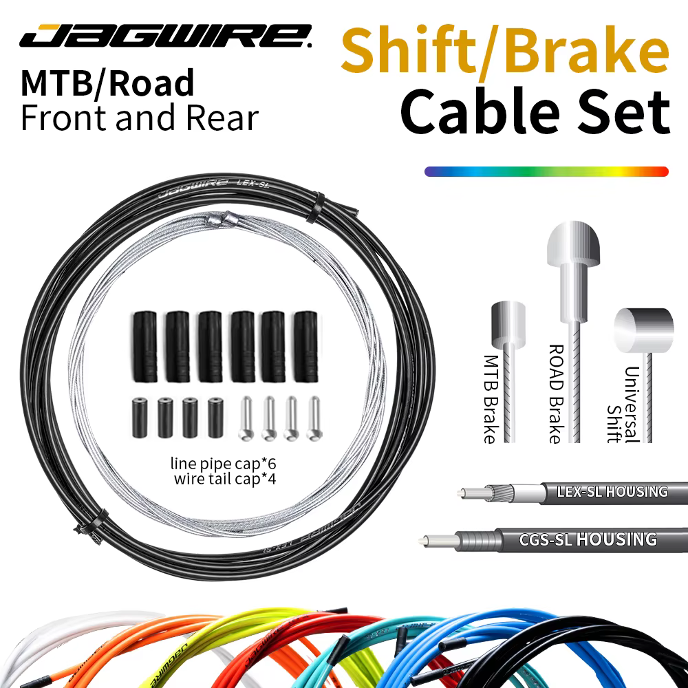 JAGWIRE vtt jeu de câbles de vélo de route jeu de câbles de changement de frein de vélo boîtier de c