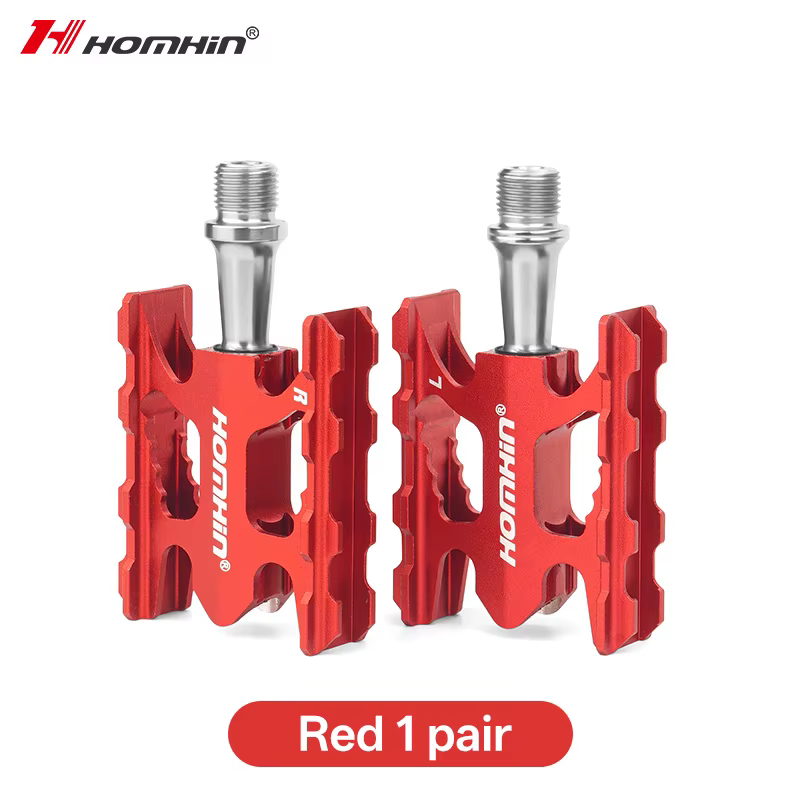 Homhin vélo pédale cyclisme vélo de route en alliage d'aluminium pédale roulements vélo accessoires