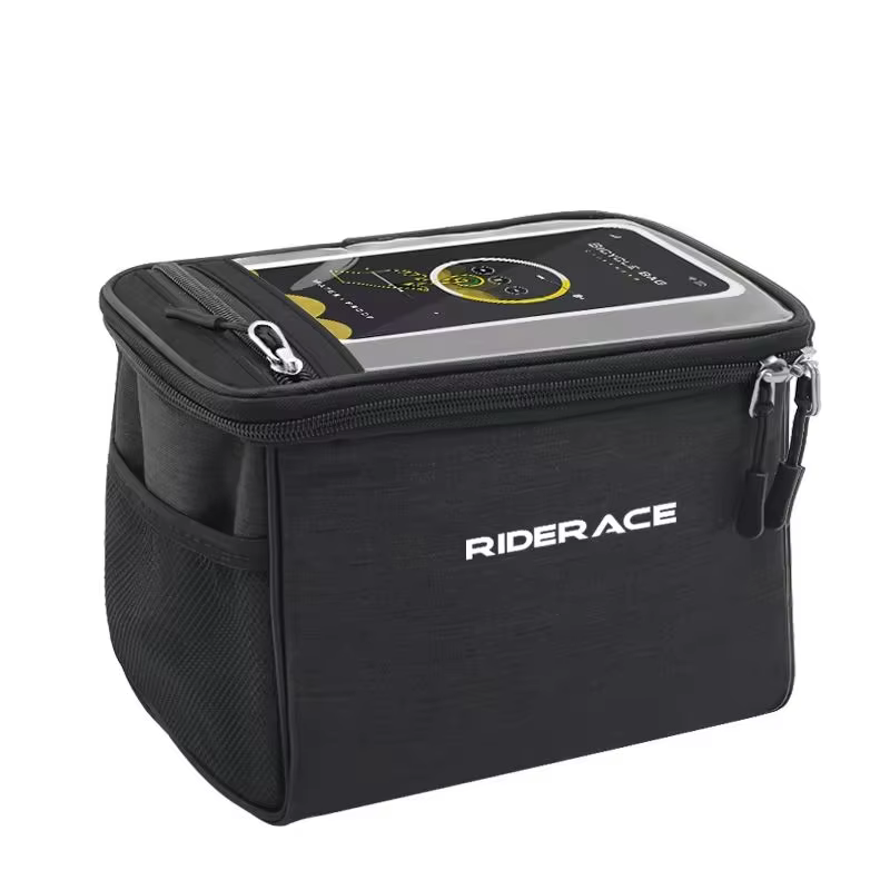 Sac de guidon de vélo, sac avant de cadre de vélo, accessoires de cyclisme sur route avec écran tact