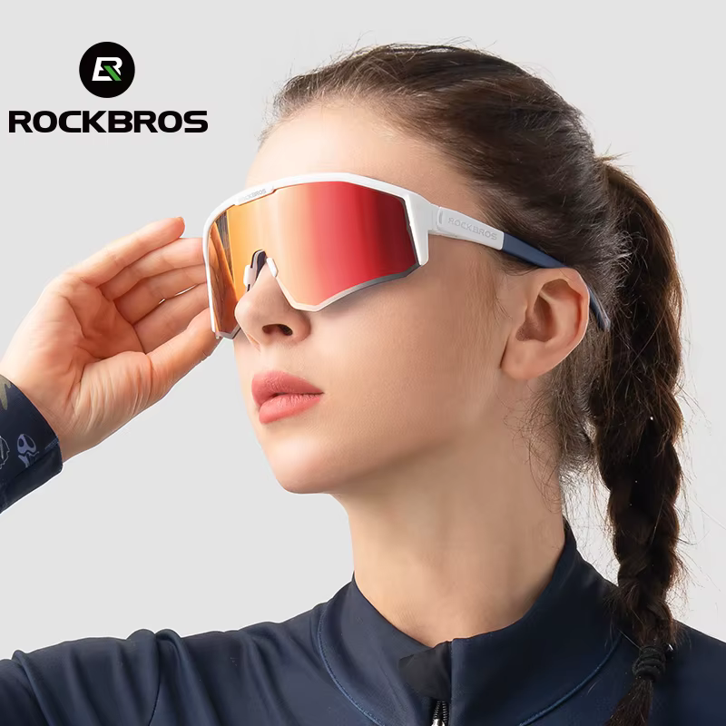 ROCKBROS lunettes de cyclisme polarisées hommes femmes protection solaire lunettes de sport de plein