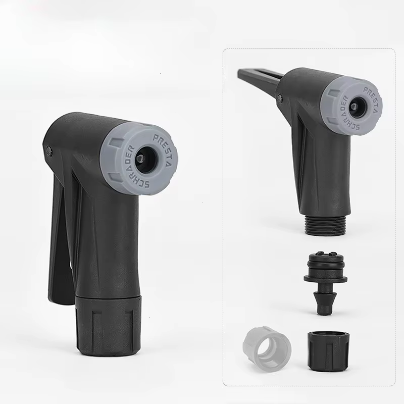 Adaptateur de tête de buse de pompe à vélo, pour pompe de sol de vélo, tuyau AV FV, remplacement de