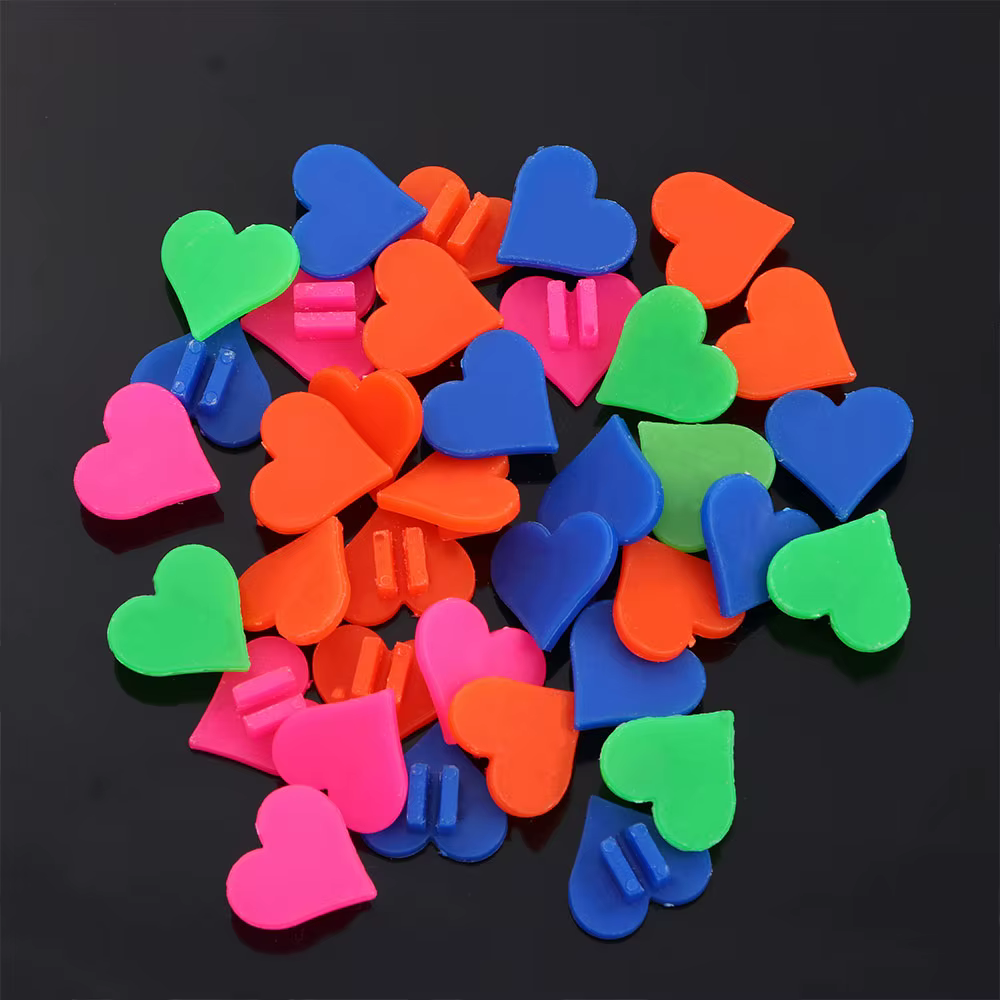 Clips de décorations colorées pour roue de vélo pour enfants, multi-documents, en plastique, perles