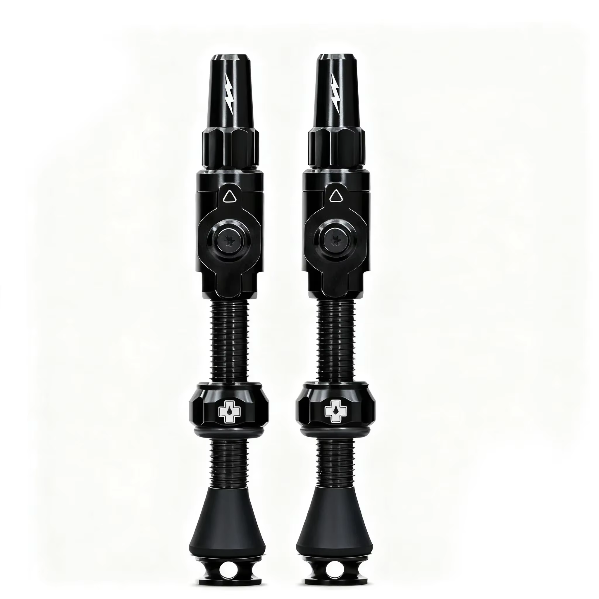 Valve de vélo tubeless Muc-Off, valve de pneu à grand débit 45 mm/60 mm, valve Presta pour VTT et vé