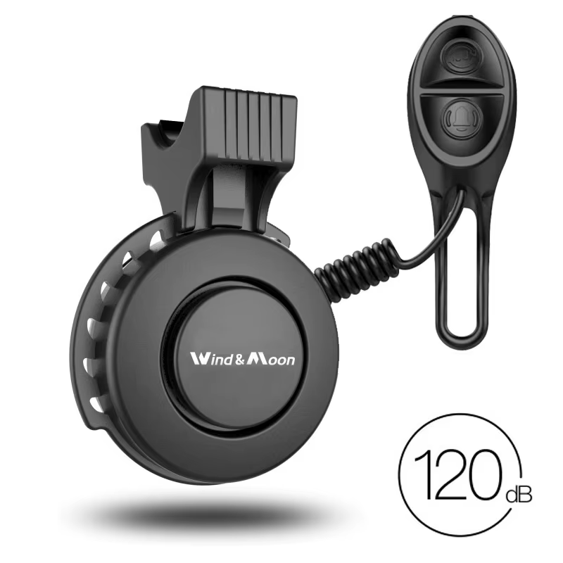 Sonnette électrique de vélo, Rechargeable par USB, pour vtt, Scooter, vélo de route, klaxon de guido