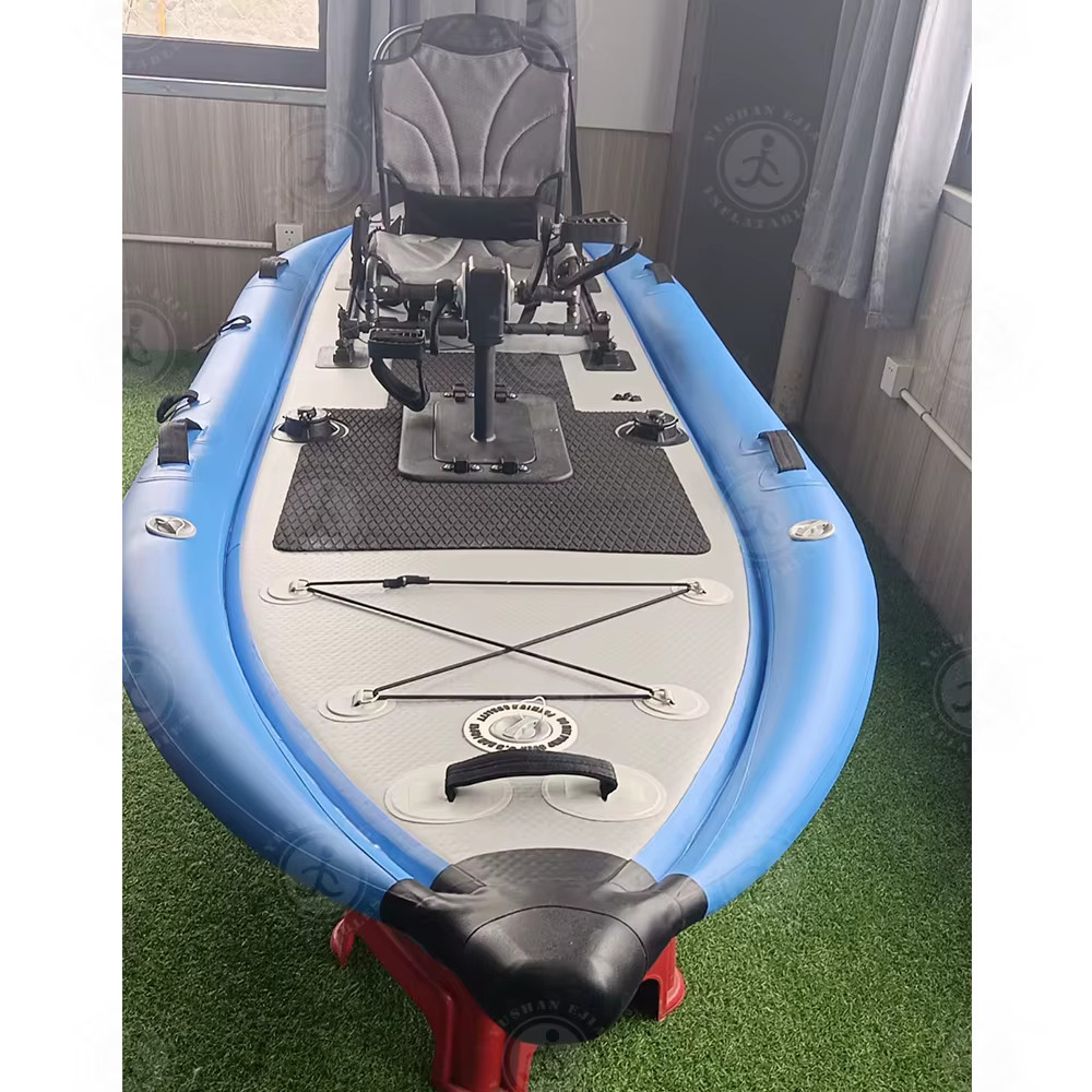 Vélo aquatique gonflable Airo avec planche à pagaie, vélo aquatique pour lac, bateau à pédales