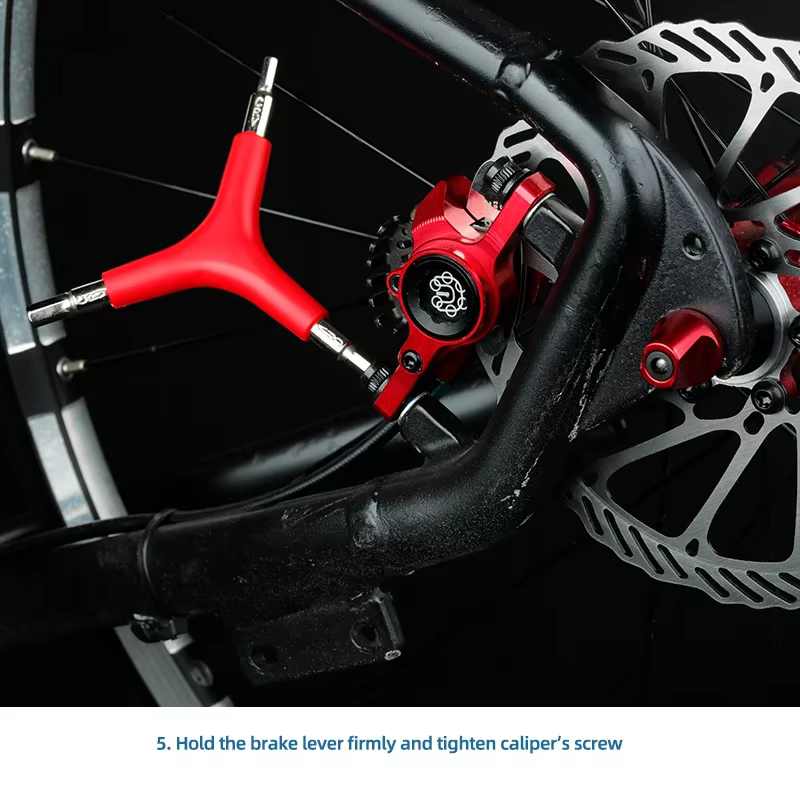 Outil de centrage du Rotor de frein à disque de vélo, outil de réglage de l'étrier de frein à disque