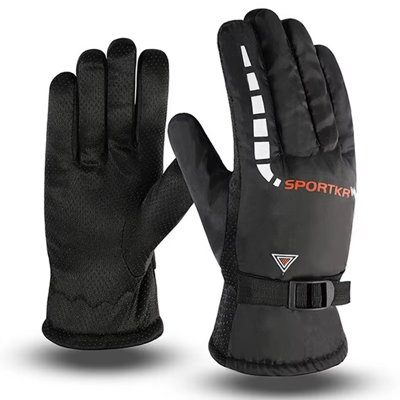Gants de cyclisme d'hiver imperméables et antidérapants, pour Sports de plein air, Ski, cyclisme, Mo
