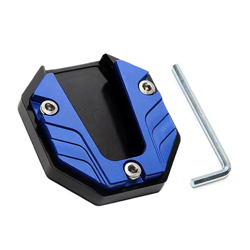 Extension de béquille latérale pour moto, support de pied, plaque d'extension, accessoires moto
