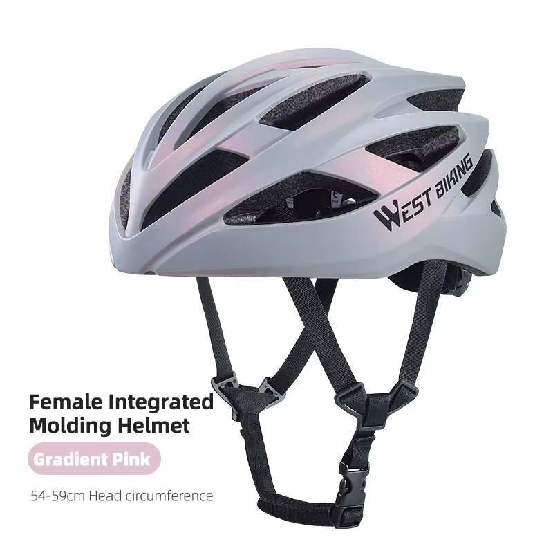 WEST BIKING-Casque de vélo léger pour femme, intégré, aérodynamique, sport, vélo, casquette de sécur