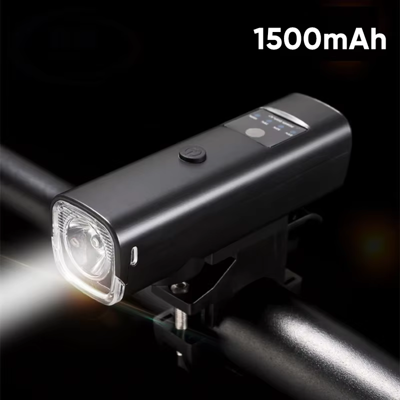 Feu de vélo à détection de lumière, éclairage Intelligent, feu avant et arrière avec klaxon à décibe