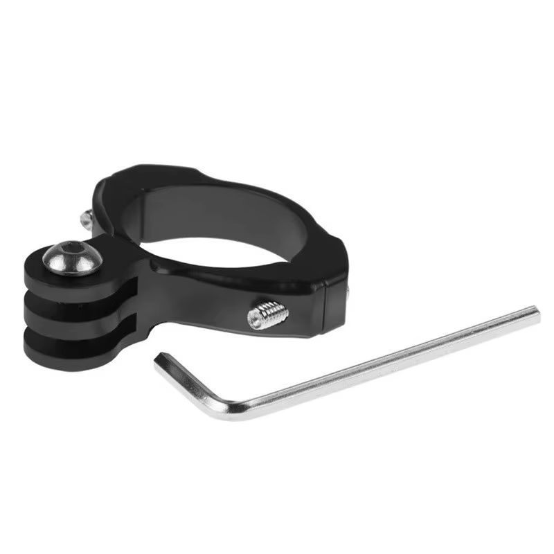 Support de guidon de vélo en aluminium, accessoires Gopro, support de moto pour Go Pro Hero 13 12 11