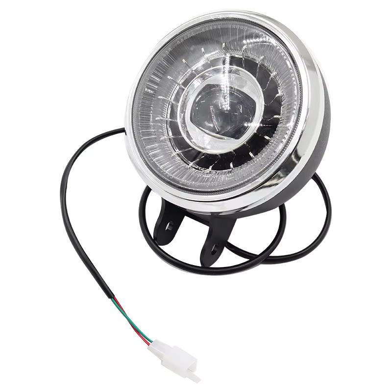 Ensemble d'éclairage de sauna avant pour scooter électrique, 12 perles de lampe, 60V, 72V, universel