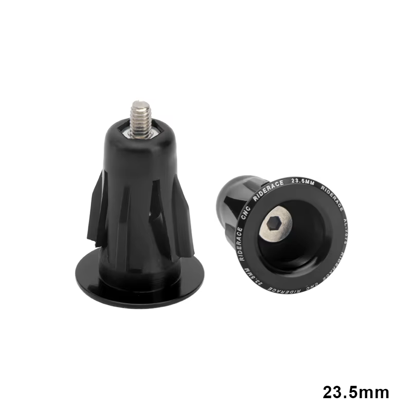 RIDERACE poignée de vélo embout de guidon 23.5MM en alliage d'aluminium route cyclisme poignées de b