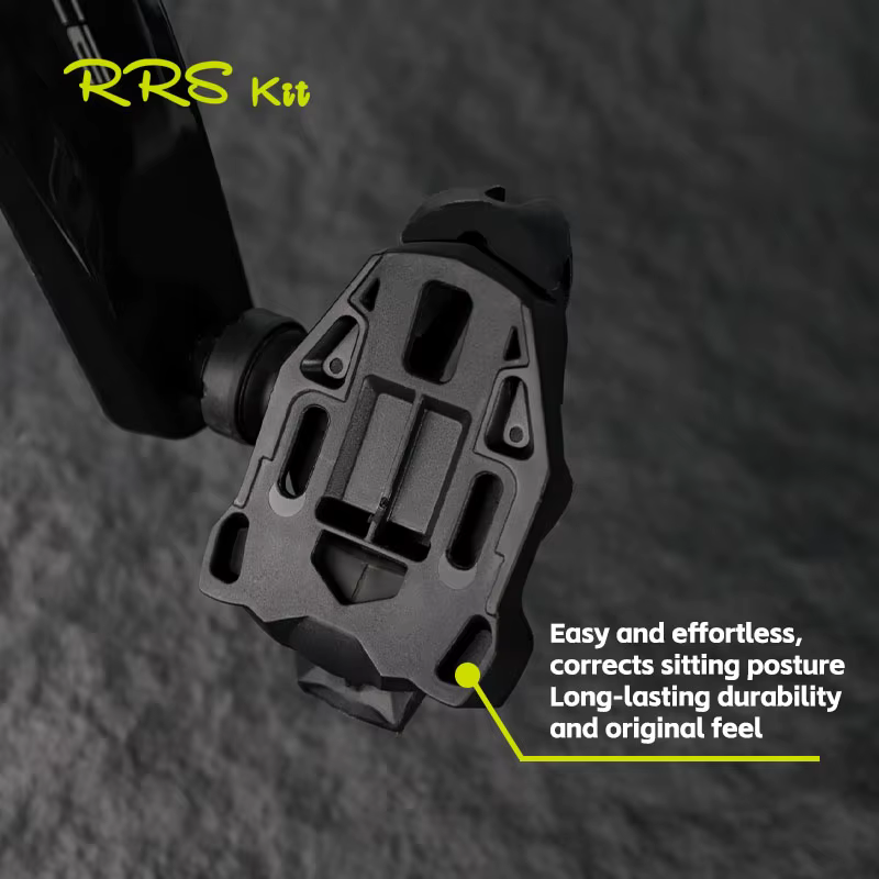Rrskit Road Bicycle Time Taquet de verrouillage à pédale autobloquante 0 ° Compatible avec le vélo