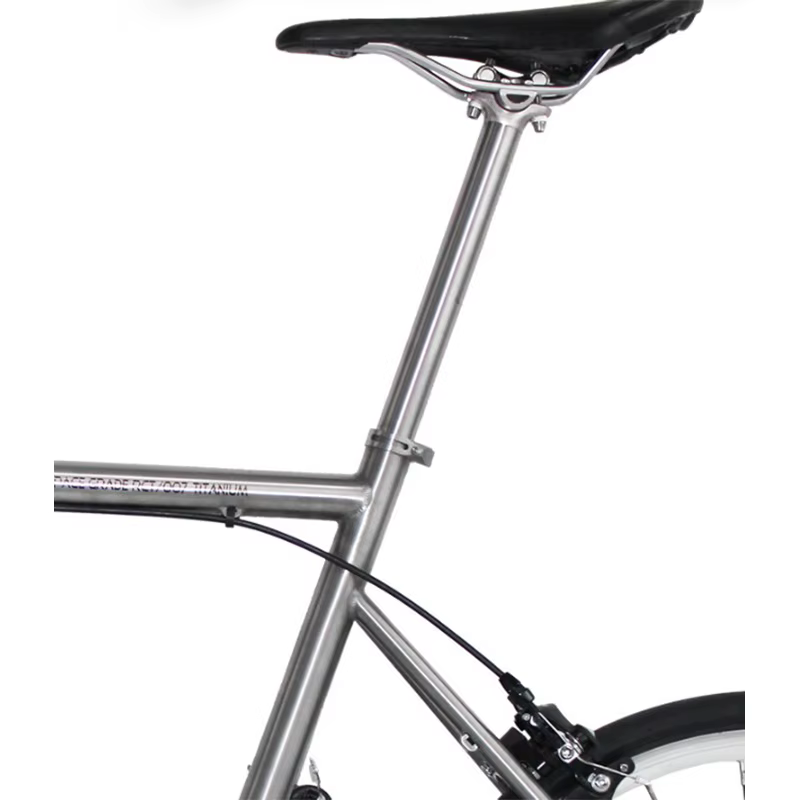 Alliage de titane tige de selle de vélo pour vtt/route tige de selle de vélo 27.2/30.9/31.6mm * 350m