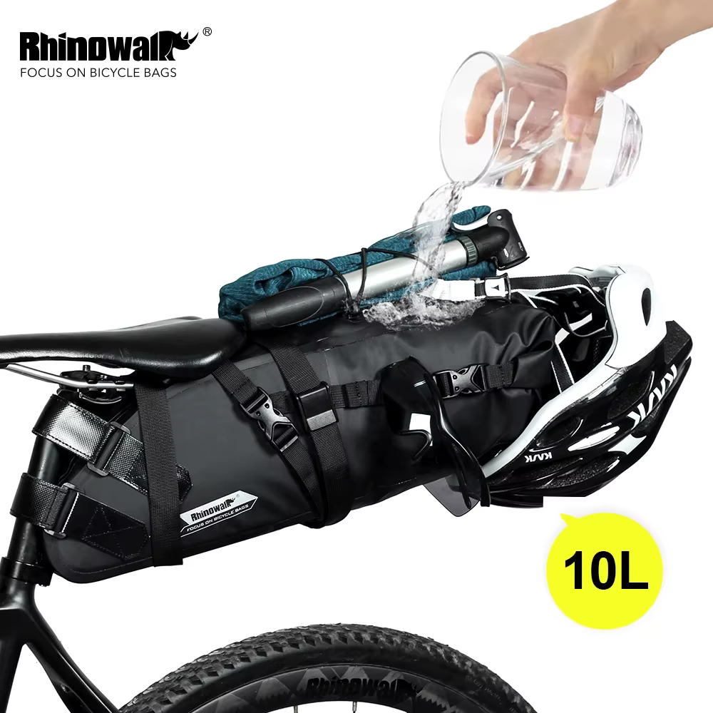 Bal inowalk-Sac de vélo entièrement étanche, sac arrière T1 pour vélo de route et de montagne, sacoc