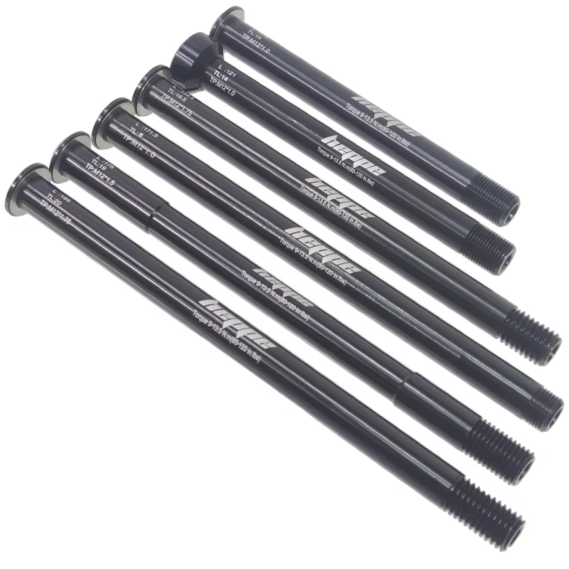 Brochettes d'essieu traversant de vélo de route de montagne HEPPE M12 M15 arbre de fourche avant moy